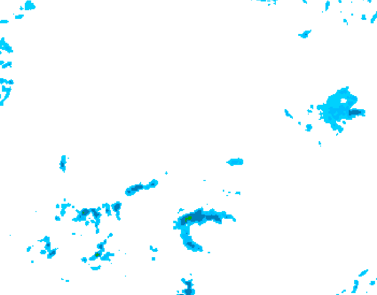 GDPS precipitation 138 hour forecast chart for Canada based on 2026/04/07 0000Z data