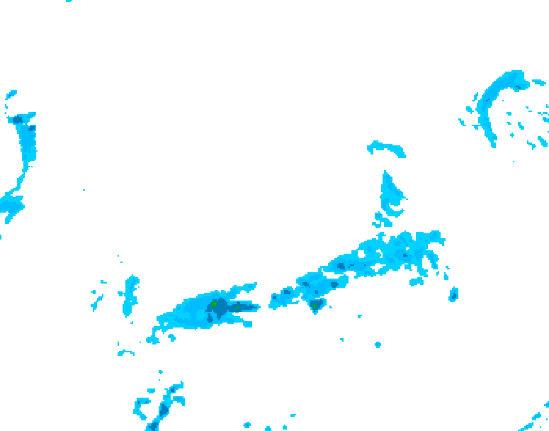 GDPS precipitation 162 hour forecast chart for Canada based on 2026/04/07 0000Z data