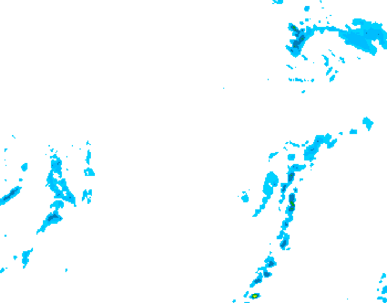 GDPS precipitation 216 hour forecast chart for Canada based on 2026/04/07 0000Z data
