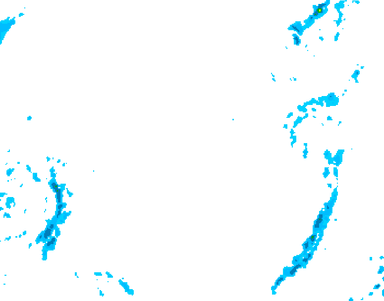 GDPS precipitation 234 hour forecast chart for Canada based on 2026/04/07 0000Z data