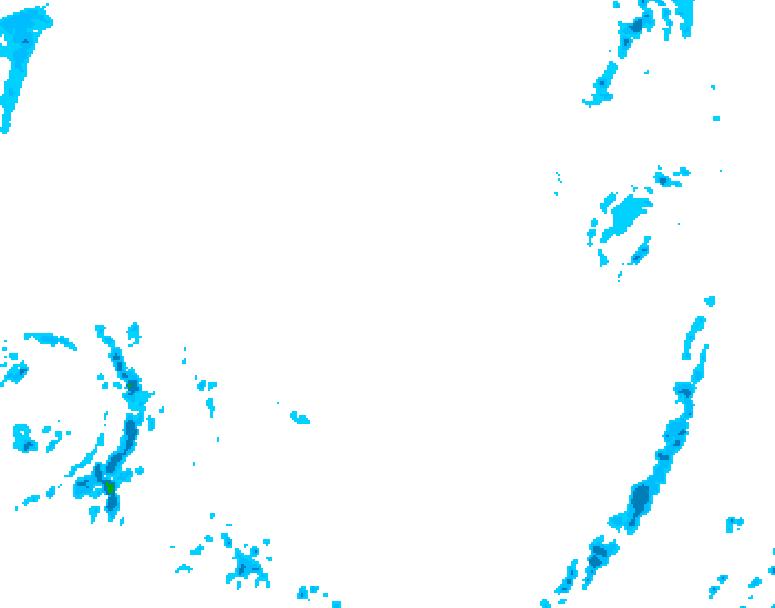 GDPS precipitation 240 hour forecast chart for Canada based on 2026/04/07 0000Z data