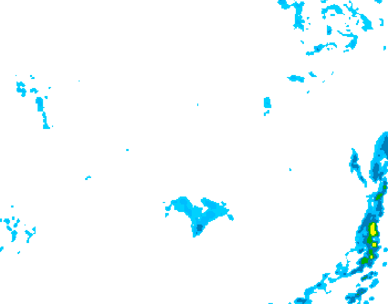 GDPS precipitation 030 hour forecast chart for Canada based on 2026/04/07 1200Z data