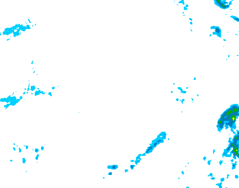 GDPS precipitation 072 hour forecast chart for Canada based on 2026/04/07 1200Z data