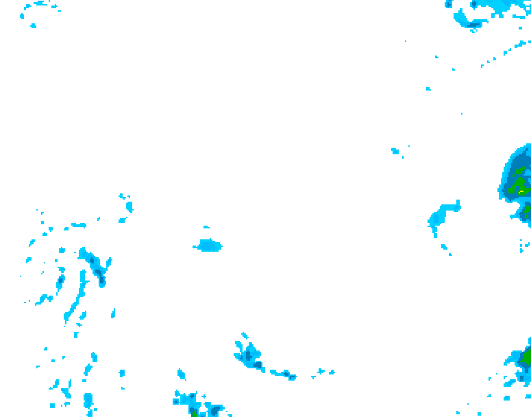 GDPS precipitation 096 hour forecast chart for Canada based on 2026/04/07 1200Z data