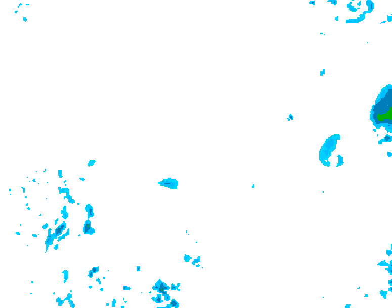 GDPS precipitation 102 hour forecast chart for Canada based on 2026/04/07 1200Z data