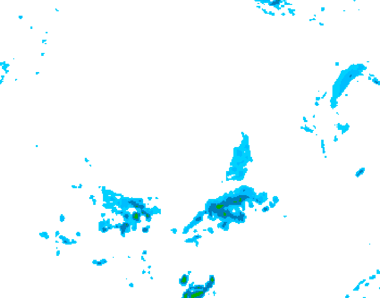 GDPS precipitation 138 hour forecast chart for Canada based on 2026/04/07 1200Z data