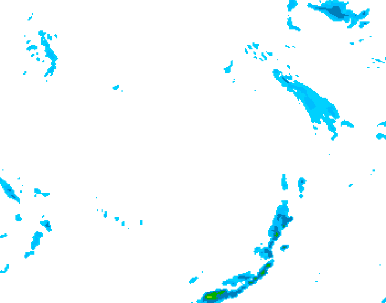 GDPS precipitation 192 hour forecast chart for Canada based on 2026/04/07 1200Z data