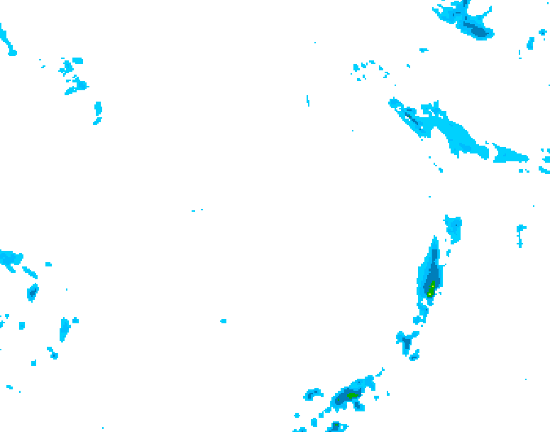 GDPS precipitation 198 hour forecast chart for Canada based on 2026/04/07 1200Z data
