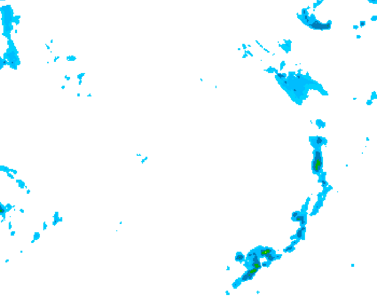 GDPS precipitation 204 hour forecast chart for Canada based on 2026/04/07 1200Z data