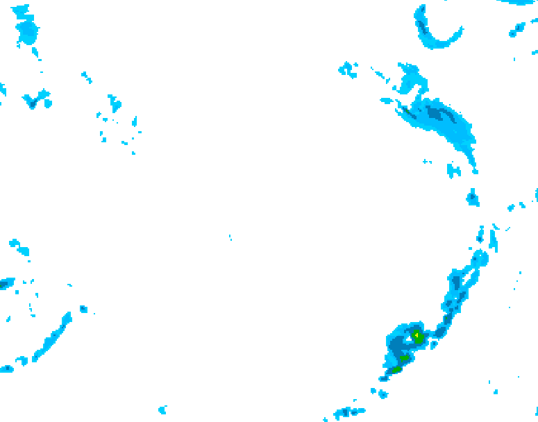 GDPS precipitation 210 hour forecast chart for Canada based on 2026/04/07 1200Z data