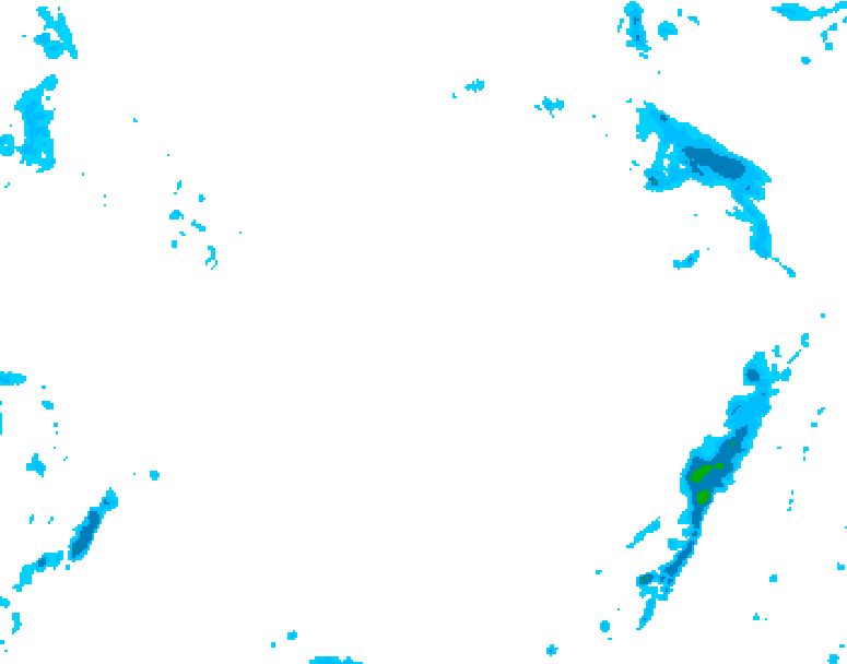 GDPS precipitation 216 hour forecast chart for Canada based on 2026/04/07 1200Z data