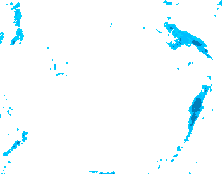 GDPS precipitation 222 hour forecast chart for Canada based on 2026/04/07 1200Z data