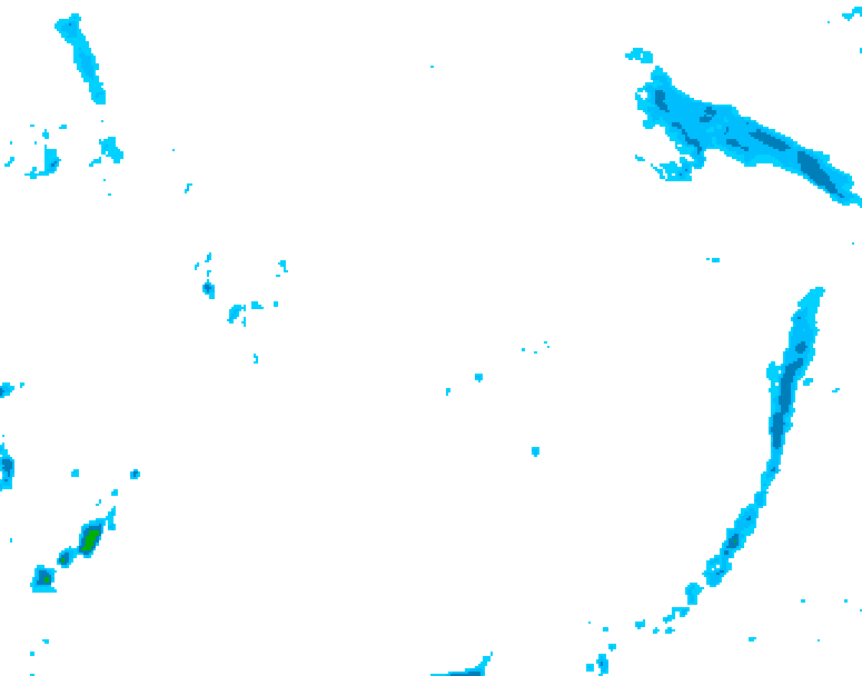 GDPS precipitation 228 hour forecast chart for Canada based on 2026/04/07 1200Z data