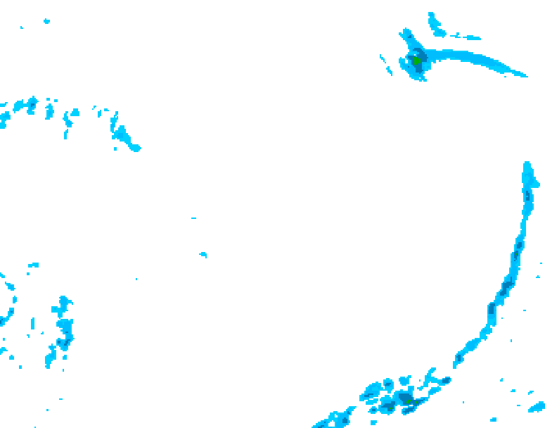 GDPS precipitation 240 hour forecast chart for Canada based on 2026/04/07 1200Z data