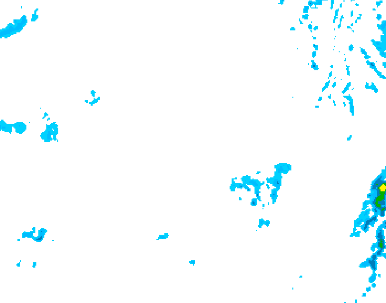 GDPS precipitation 042 hour forecast chart for Canada based on 2026/04/08 0000Z data