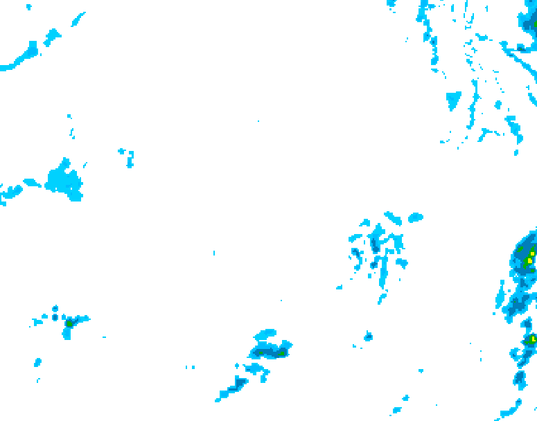 GDPS precipitation 048 hour forecast chart for Canada based on 2026/04/08 0000Z data