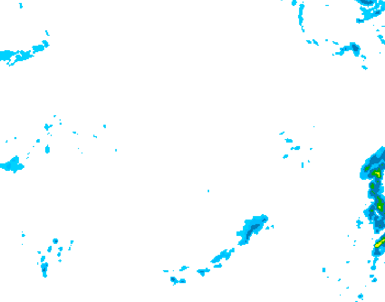 GDPS precipitation 060 hour forecast chart for Canada based on 2026/04/08 0000Z data