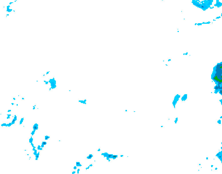 GDPS precipitation 078 hour forecast chart for Canada based on 2026/04/08 0000Z data