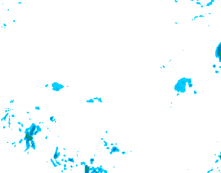 GDPS precipitation 090 hour forecast chart for Canada based on 2026/04/08 0000Z data