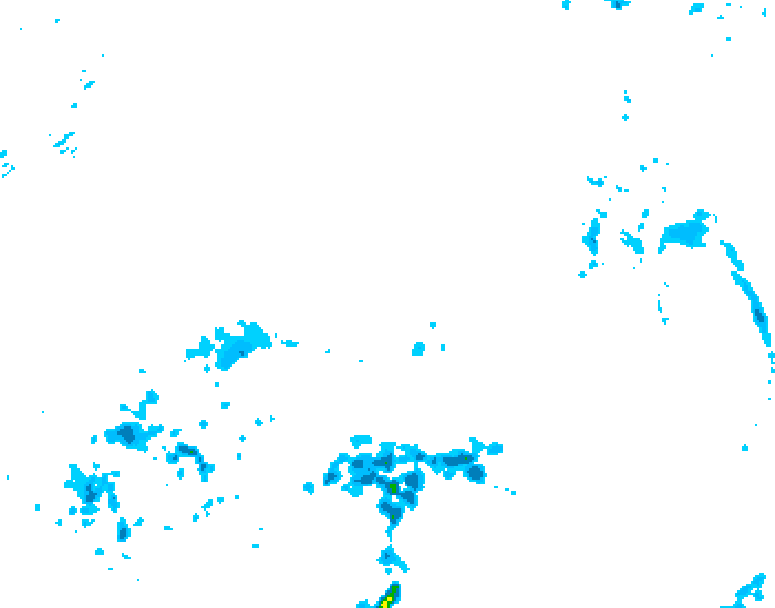 GDPS precipitation 108 hour forecast chart for Canada based on 2026/04/08 0000Z data