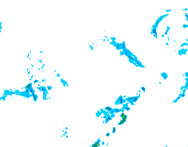 GDPS precipitation 168 hour forecast chart for Canada based on 2026/04/08 0000Z data