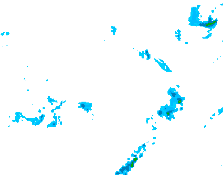 GDPS precipitation 180 hour forecast chart for Canada based on 2026/04/08 0000Z data