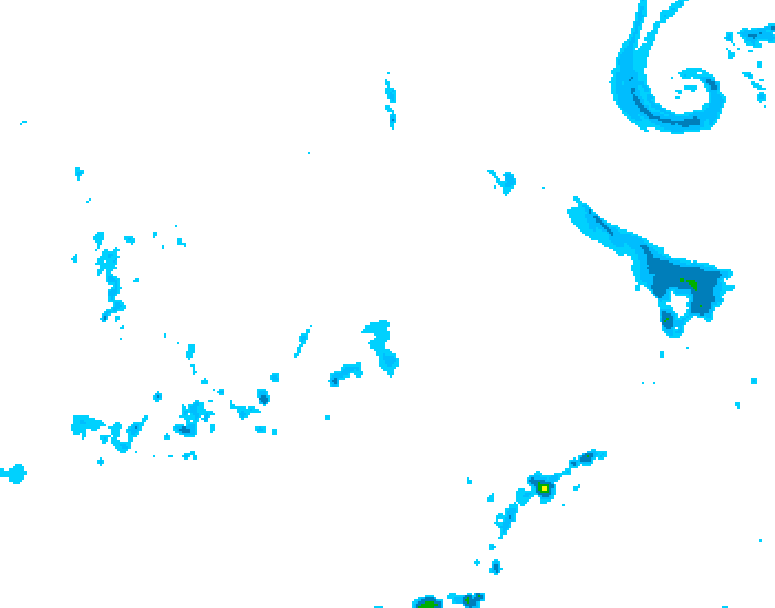 GDPS precipitation 192 hour forecast chart for Canada based on 2026/04/08 0000Z data