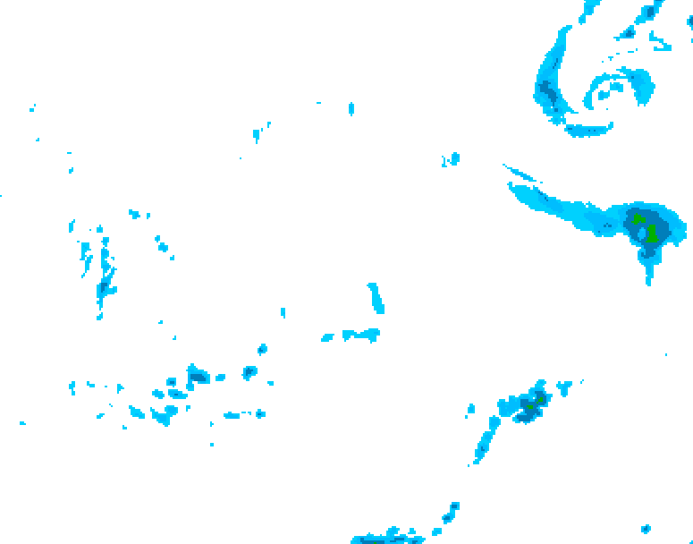 GDPS precipitation 198 hour forecast chart for Canada based on 2026/04/08 0000Z data