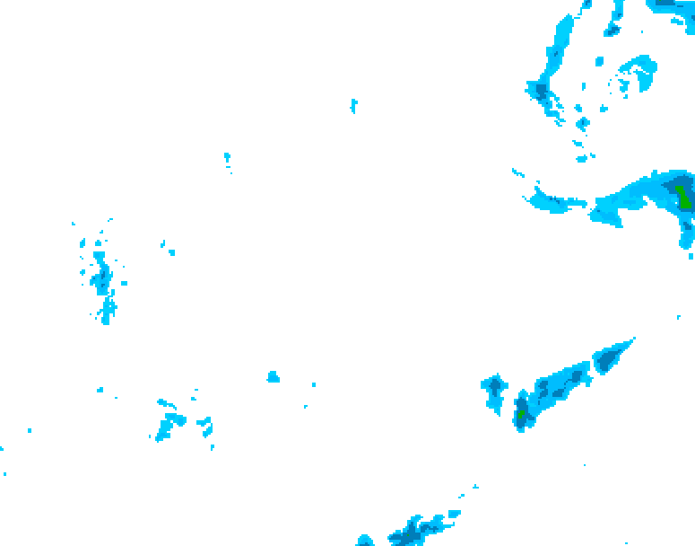 GDPS precipitation 204 hour forecast chart for Canada based on 2026/04/08 0000Z data