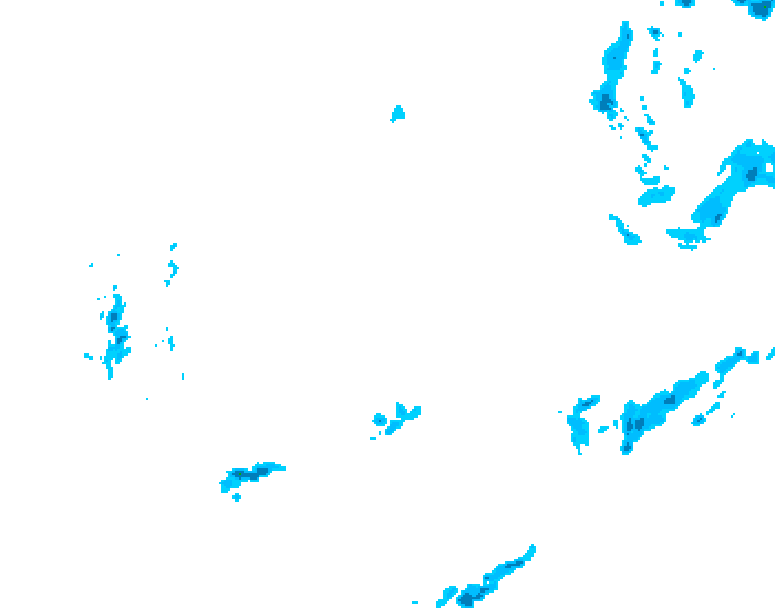 GDPS precipitation 210 hour forecast chart for Canada based on 2026/04/08 0000Z data