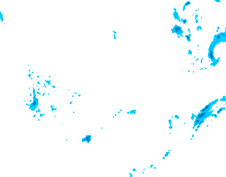 GDPS precipitation 216 hour forecast chart for Canada based on 2026/04/08 0000Z data