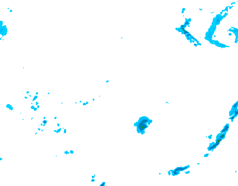 GDPS precipitation 234 hour forecast chart for Canada based on 2026/04/08 0000Z data