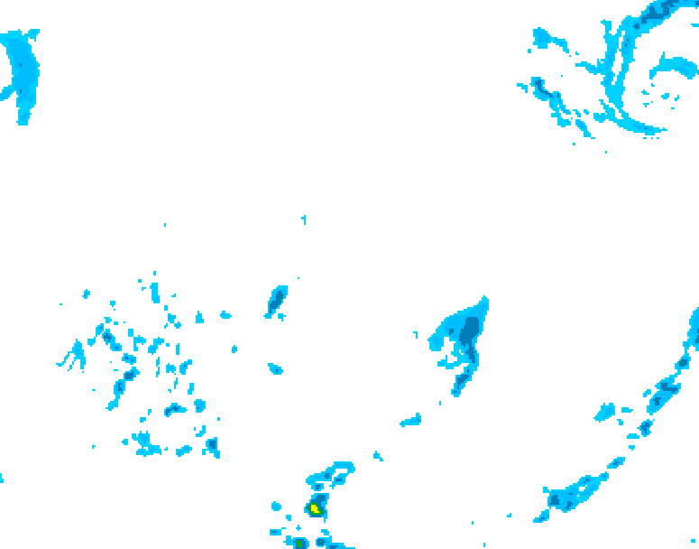 GDPS precipitation 240 hour forecast chart for Canada based on 2026/04/08 0000Z data
