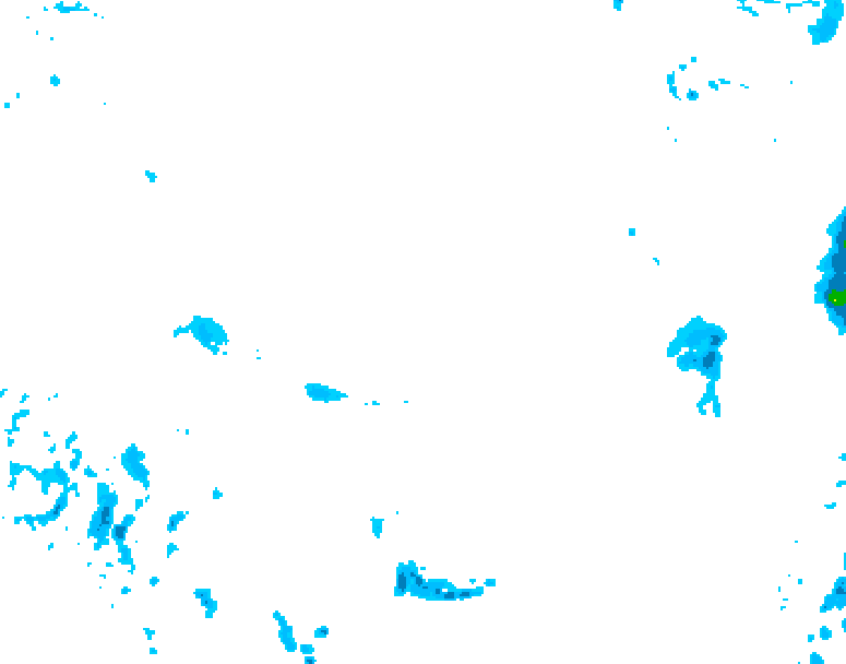 GDPS precipitation 072 hour forecast chart for Canada based on 2026/04/08 1200Z data