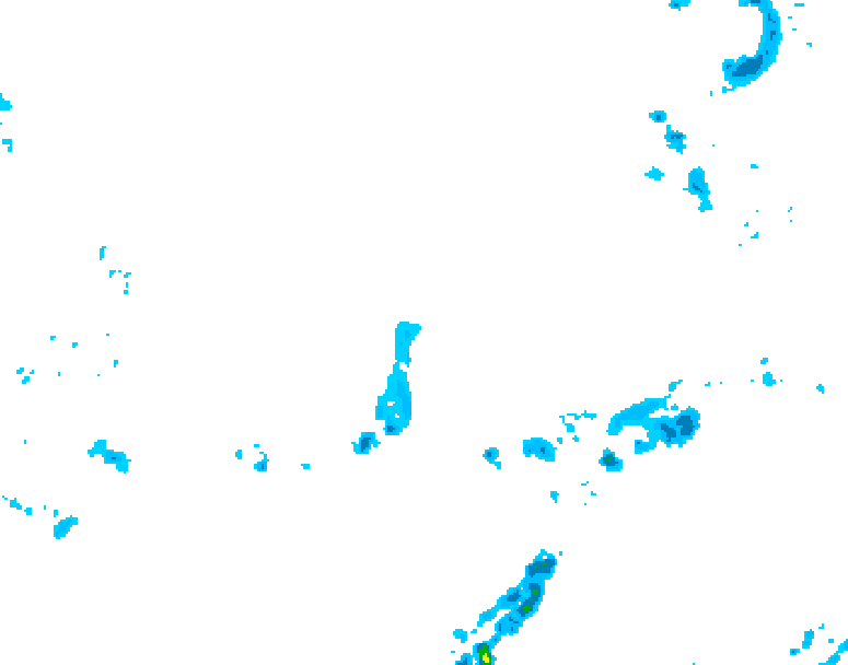 GDPS precipitation 192 hour forecast chart for Canada based on 2026/04/08 1200Z data