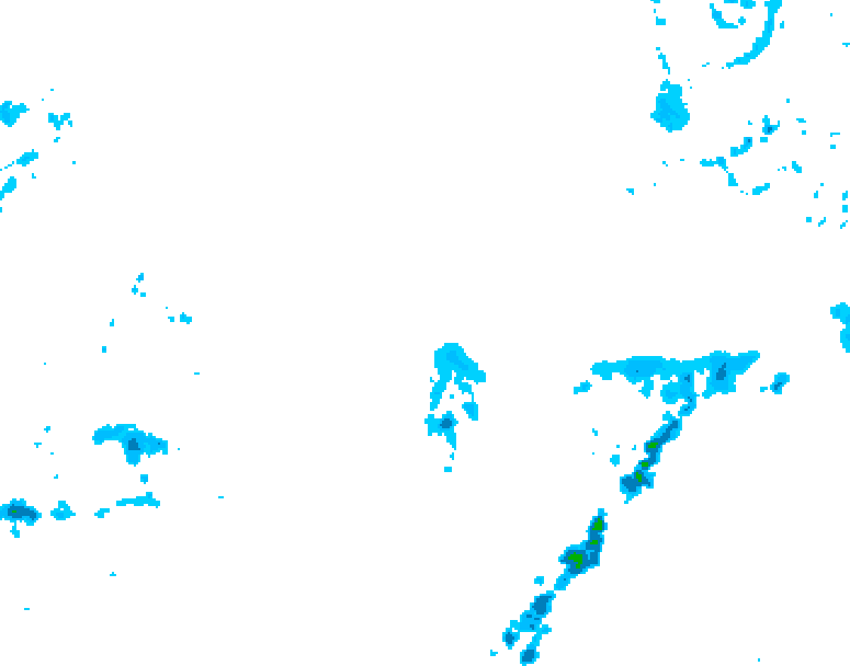 GDPS precipitation 204 hour forecast chart for Canada based on 2026/04/08 1200Z data