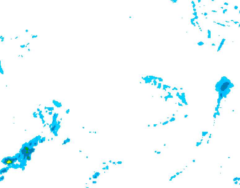 GDPS precipitation 228 hour forecast chart for Canada based on 2026/04/08 1200Z data