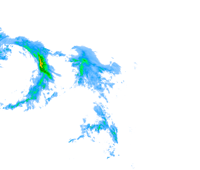 Weather radar data valid at 2026/04/08 08:54 UTC