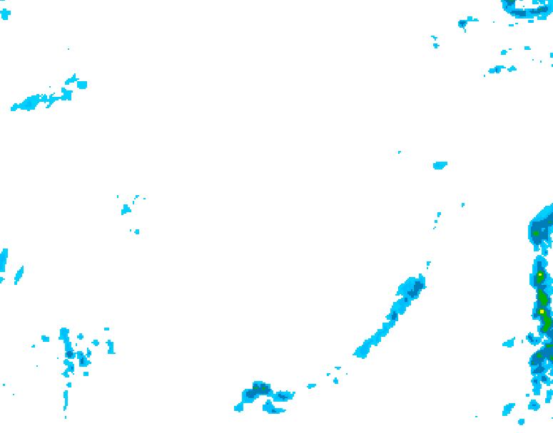 GDPS precipitation 042 hour forecast chart for Canada based on 2026/04/09 0000Z data