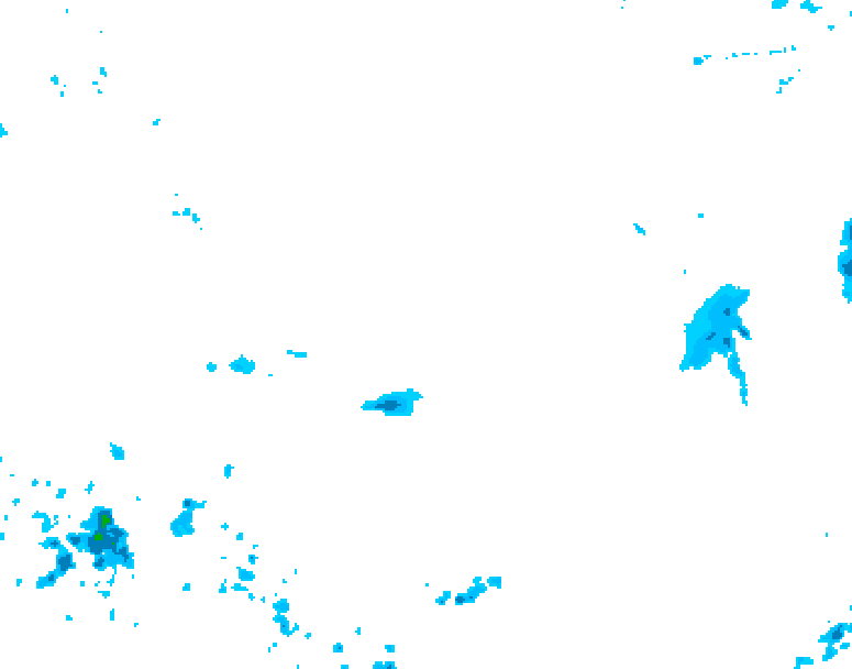 GDPS precipitation 066 hour forecast chart for Canada based on 2026/04/09 0000Z data