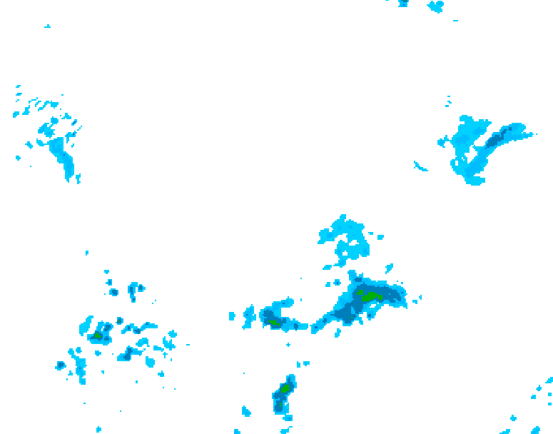 GDPS precipitation 096 hour forecast chart for Canada based on 2026/04/09 0000Z data