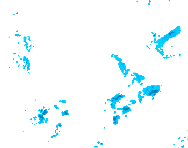 GDPS precipitation 108 hour forecast chart for Canada based on 2026/04/09 0000Z data