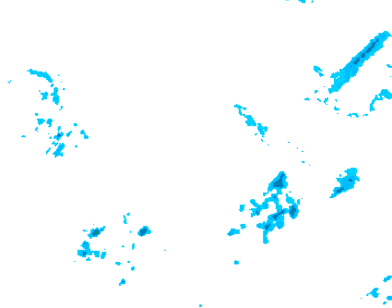 GDPS precipitation 114 hour forecast chart for Canada based on 2026/04/09 0000Z data