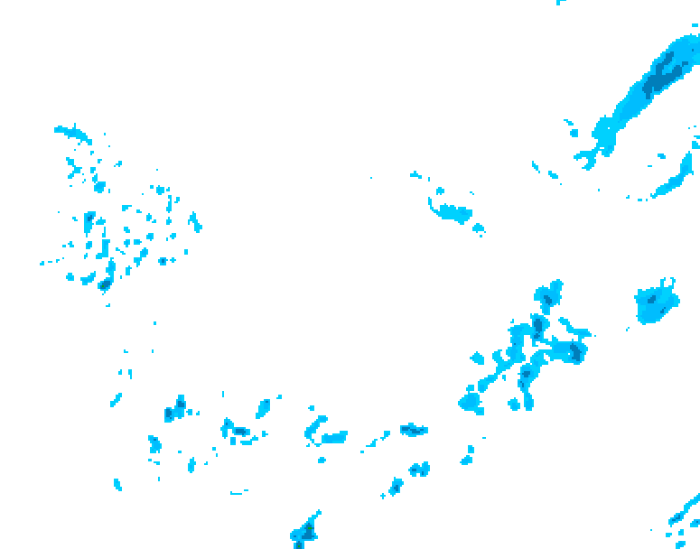 GDPS precipitation 120 hour forecast chart for Canada based on 2026/04/09 0000Z data