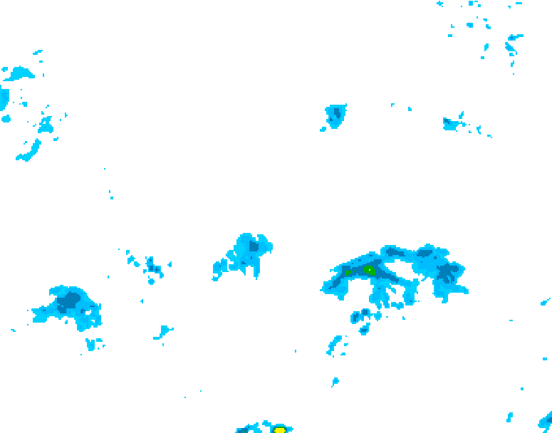 GDPS precipitation 168 hour forecast chart for Canada based on 2026/04/09 0000Z data