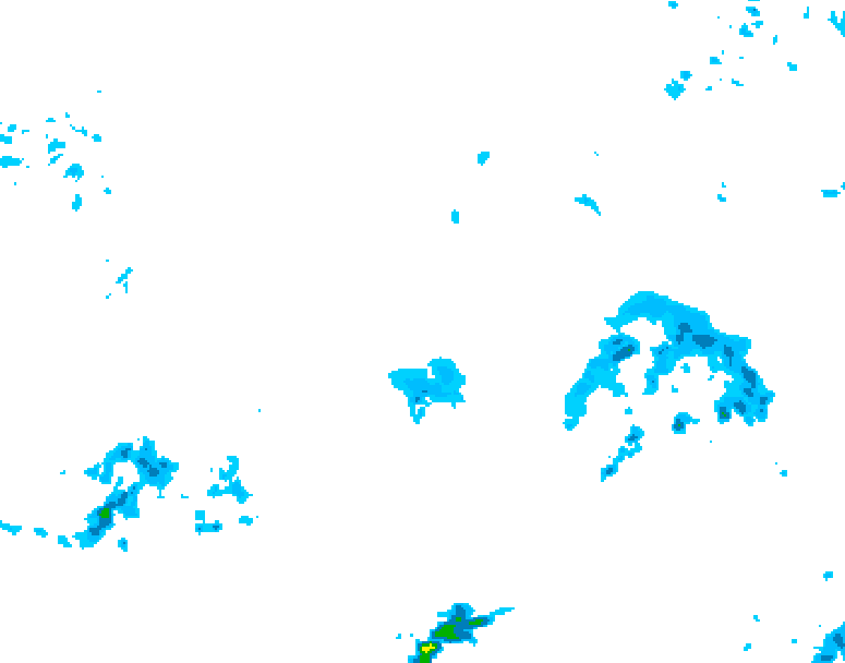 GDPS precipitation 180 hour forecast chart for Canada based on 2026/04/09 0000Z data