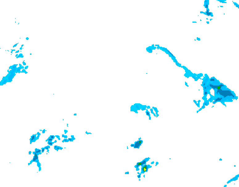 GDPS precipitation 192 hour forecast chart for Canada based on 2026/04/09 0000Z data