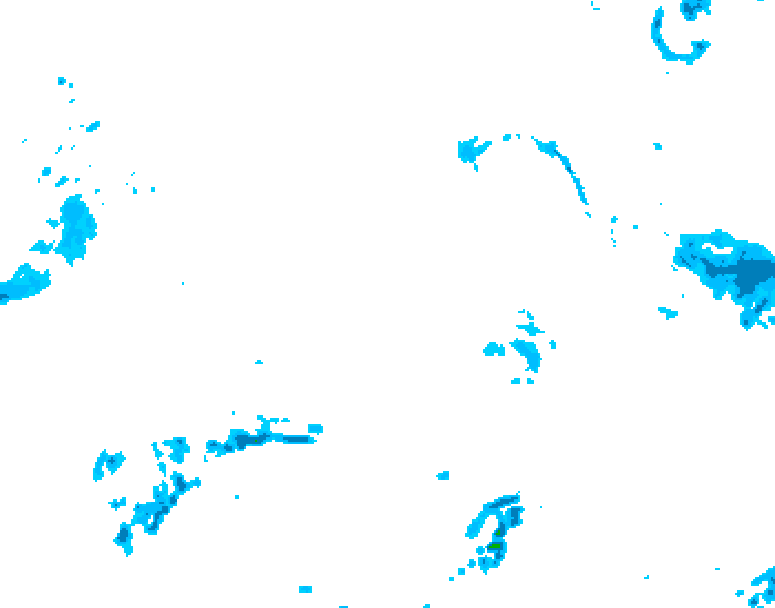 GDPS precipitation 198 hour forecast chart for Canada based on 2026/04/09 0000Z data