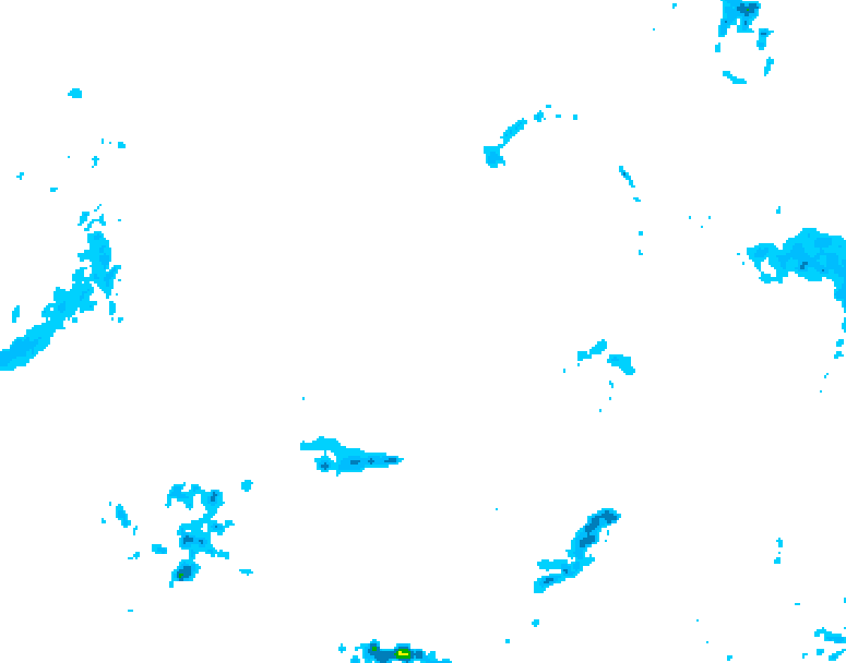 GDPS precipitation 204 hour forecast chart for Canada based on 2026/04/09 0000Z data