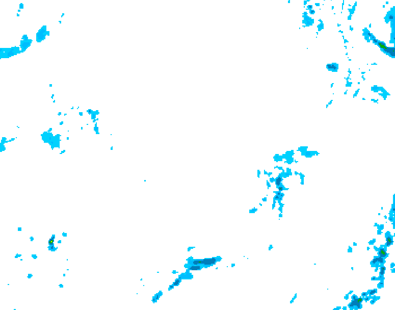 GDPS precipitation 012 hour forecast chart for Canada based on 2026/04/09 1200Z data
